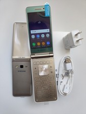 Original Samsung Galaxy Folder 2 G1650 Dual SIM 16GB 2GB Flip LTE SmartPhone US