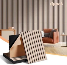 6-Pack Acoustic Wall Panels – 16"x12" Self-Adhesive Soundproof Panels for Studio