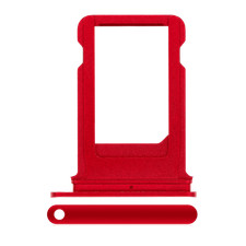 Replacement SIM Card Tray Compatible For iPhone 8 Plus Service Pack  Red 