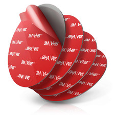 Sticky Adhesive Replacement for Dashboard Suction Cup Mount, 80Mm 3.15" 4Pcs 3