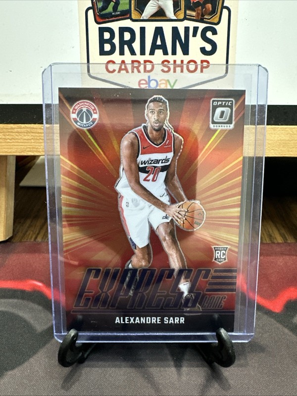 2024-25 Donruss Optic Express Lane Purple Alexandre Sarr RC #11 Wizards