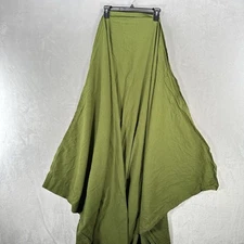 Simple Opulence Flat Sheet & Standard Case Full Linen Blend Green Natural Earthy