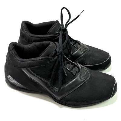 RARE Pony Mids All-Black Leather Sneakers Men s Size 11  EUR 44 Quix MB010BAB