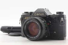  Exc 5 Canon AE-1 35mm SLR Film Camera black body NFD 50mm f1.4 lens From JAPAN