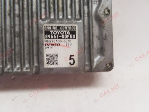 89661-0DF50 MOTORSTEUERGERÄT TOYOTA YARIS 1.3 VVT-I 1NR-FE DENSO MB275400-5791 - Bild 11 von 22