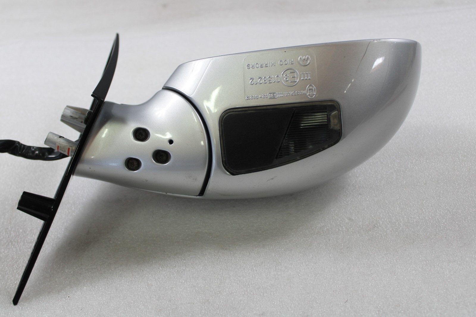 Maserati Quattroporte, RH, Right, Side View Mirror, Silver, Used, P/N 980139451