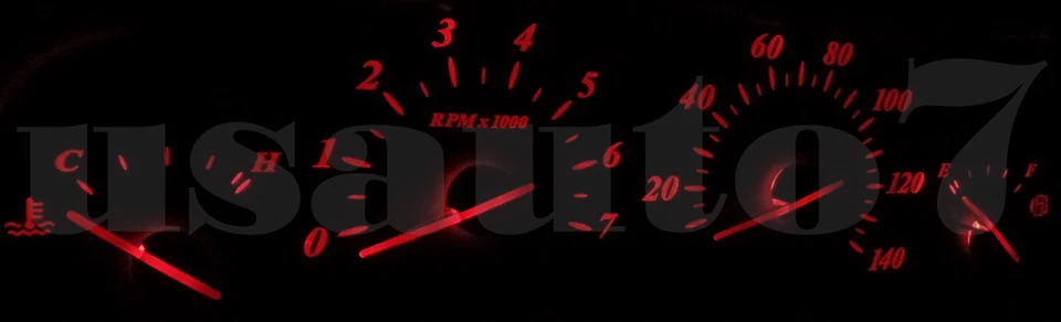 Dash Instrument Cluster Gauge RED LED LIGHT BULB KIT Fit 00-05 Buick Park Avenue - Image 3 of 4