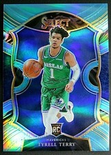 2020-21 Select Basketball Tyrell Terry Concourse Light Blue Prizm /299 #91 RC 💎