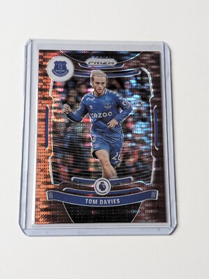 Panini Prizm Premier League 2021 Tom Davies Everton Breakaway Bronze /25