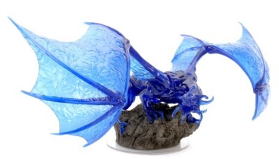 Icons of the Realms Sapphire Dragon Premium Figure  D & D Miniature