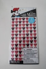 EK Success Disney Minnie Mouse Ears Alphabet Dimensional Stickers Scrapbooking