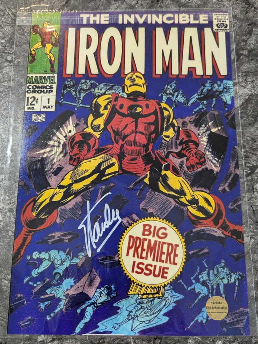 その他 2013 Iron Man 3 sketch Stan Lee signed 2013 Iron Man 3 sketch Stan Lee signed