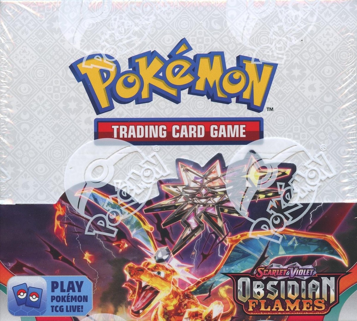 Pokemon card Obsidian Flames﻿ box Pokemon TCG Obsidian Flames Elite Trainer Box Factory Sealed | eBay