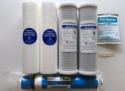 HYDRO-LOGIC STEALTH SMALL BOY 100 COMPLETE FILTER PACK - 100 GPD MEMBRANE