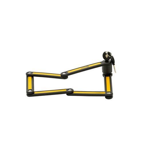 Antivol vélo pliable Auvray Bloc L 85cm noir pour protection urbaine