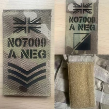 Custom Virtus Patch and Sleeve Multicam. UK SELLER