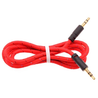 3.5mm Aux Cable Adapter Car Stereo Aux-in Audio Cord for Cell Phones