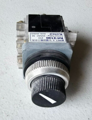 KOINO KH-3130 Black Push Button Switch