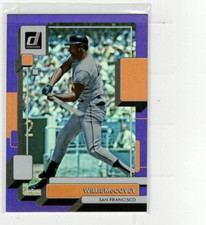 2022 Willie McCovey Donruss Purple Holo #164 Free Shipping (E1655)