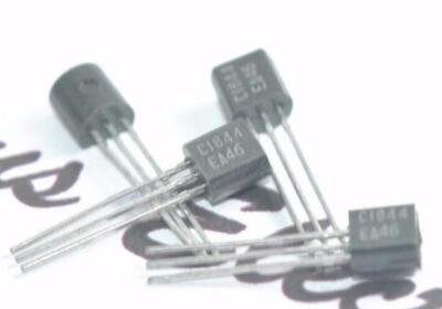 4pcs - 2SC1844 NPN 0.5W 60V 0.1A Transistor 