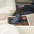 Shift Boot For MERCEDES 190 W201 1982-1993 Genuine Black Italian Leather