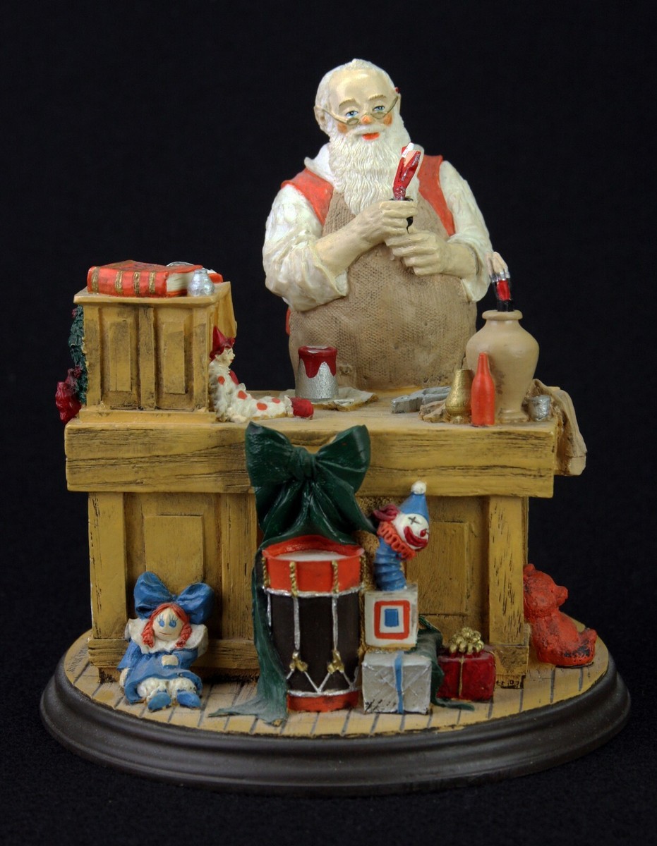 Norman Rockwell Heirloom Santa Collection 