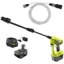 Ryobi 18V EZClean 320 PSI 0.8 GPM Cordless Cold Water Power Cleaner Kit