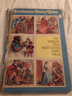 Moonbeam Fairy Tales 1977 Vintage Reprint of 1890 Children's Story Book Hart