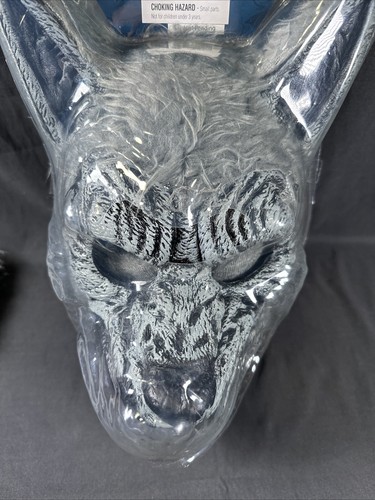 ✨California Costume Grey Lycan Werewolf Adult Mask W/hands, Gloves✨ - Picture 7 of 12