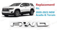 1PC Chrome Rear Tailgate AWD Letter Emblem Fi...