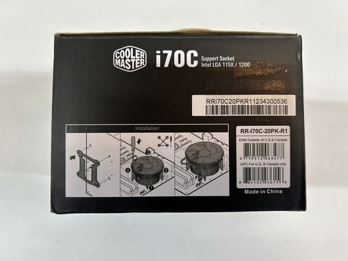 Cooler Master i70C Intel CPU Cooler (AL) - Picture 6 of 6