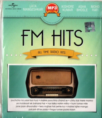 FM HITS - LATA. KISHORE, ASHA & RAFI - BOLLYWOOD HINDI MP3 & NOT A CD. UNIVERSAL