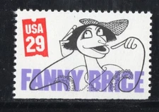 2565  * FANNY BRICE *   U.S. Postage BOOKLET Stamp MNH