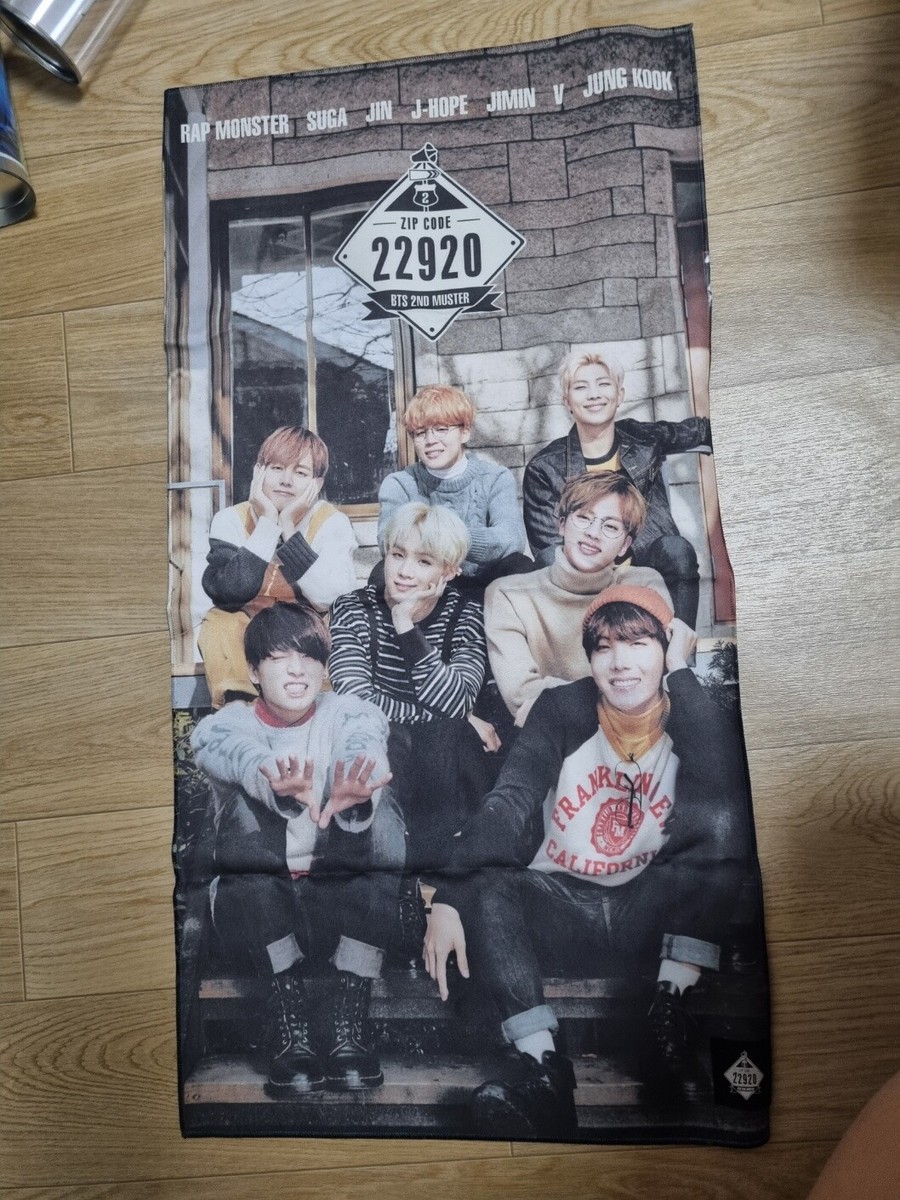 RARE] BTS 2nd Muster Zip Code 22920 Official Photocard/Poster