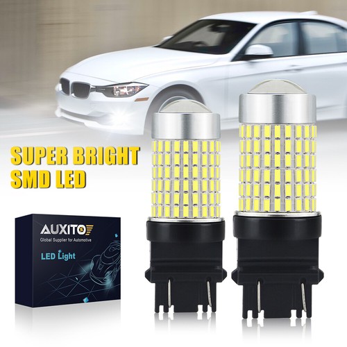 AUXITO 3157 3156 3057 LED Reverse Brake Turn Signal Light Bulb 6000K White 144H - Bild 21 von 27