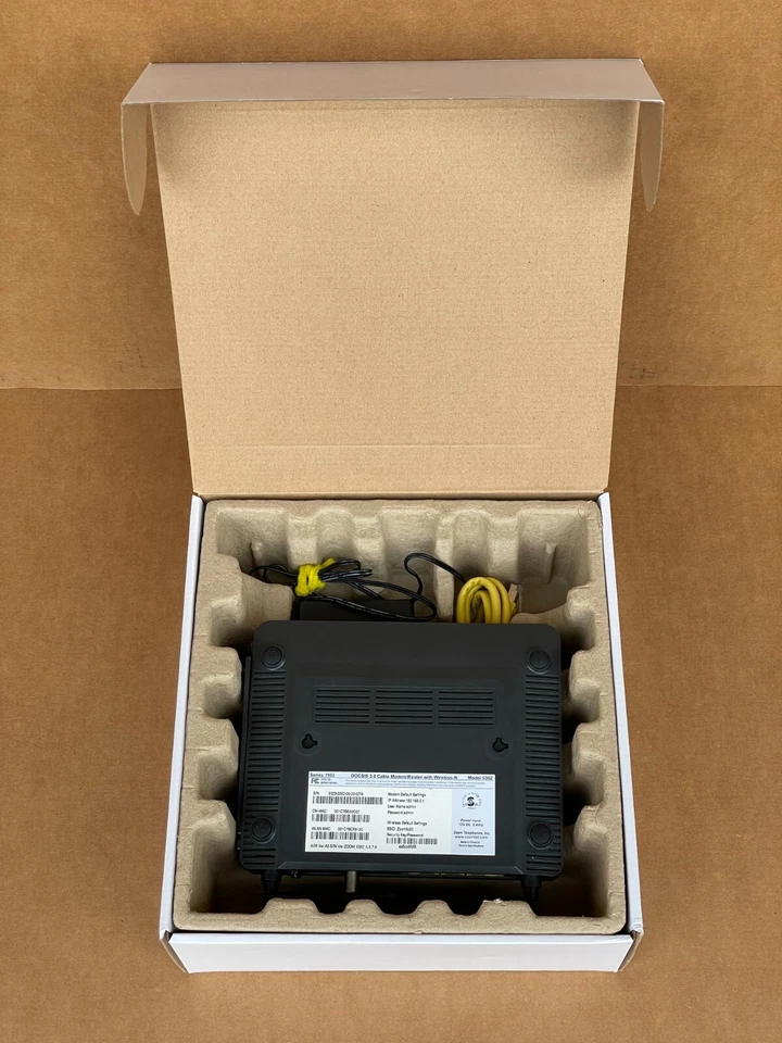 Zoom Technologies DOCSIS 3.0 Cable Modem/Router with Wireless-N Model 5352 - Image 3 of 4