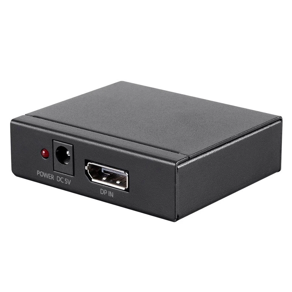 1x2 1 In 2 Out DisplayPort 1.2a Splitter Video 4K 60Hz 21.6Gbps 3D MST HBR2 GTC - Image 2 of 4