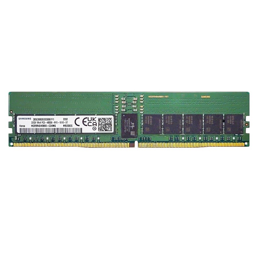 メモリー Samsung DDR5 4800 32GB PC5-38400 Samsung 32GB 4800MHz RAM PC5-38400 DDR5 RDIMM ECC REG Server