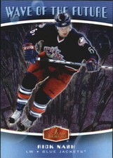 2006-07 Flair Showcase Wave of the Future #WF11 Rick Nash - NM-MT