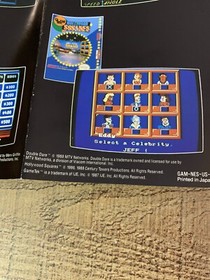 Jeopardy 25Th Anniversary Edition NES Nintendo Game Manual booklet, and Poster