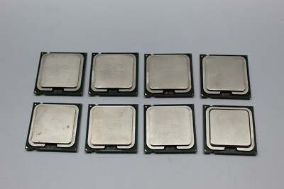 Lot of 8 | Intel Core 2 Duo E8400 SLB9J 3.00GHz