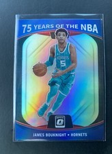 2021-22 #47 James Bouknight Donruss Optic Basketball 75th Anniversary Prizm RC