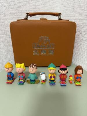 非売品　スヌーピー　ANA's SKI北海道“PEANUTS”　フィギュア Vintage Snoopy x ANA Collaboration Figure Set SKI Hokkaido