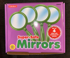 Lakeshore Green 6 1/2 in. Super-Safe Mirrors 4pk Ages 18months DD659