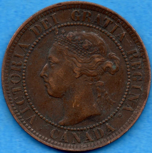 1894 Canada Large Cent — photo from the most recent tracked eBay sale