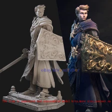 Female Knight 1/24 1/18 3D Printing Model Kit Unpainted Garage Kit GK WY3367