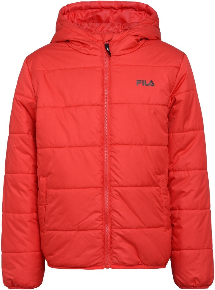 Fila Teens Unisex Puffer Jacket Berghuelen Puff Jacket True Red