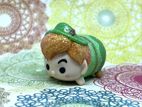 Authentic Disney Tsum Tsum Stack Vinyl Peter Pan Tsparkle LARGE Figure VHTF - Afbeelding 1 van 3