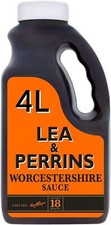 Lea & Perrins Worcester Sauce 4ltr Pack of 1, 2 or 3 Bottles