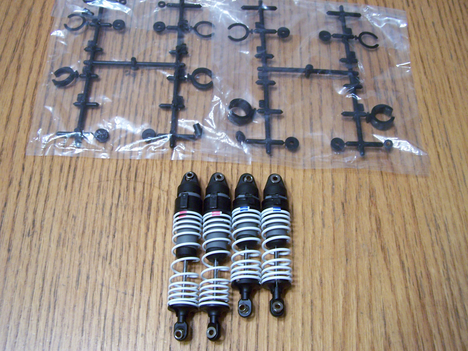 Fits Traxxas RUSTLER 4X4 VXL Front Rear Ultra Shocks Progressive Springs 670764 eBay